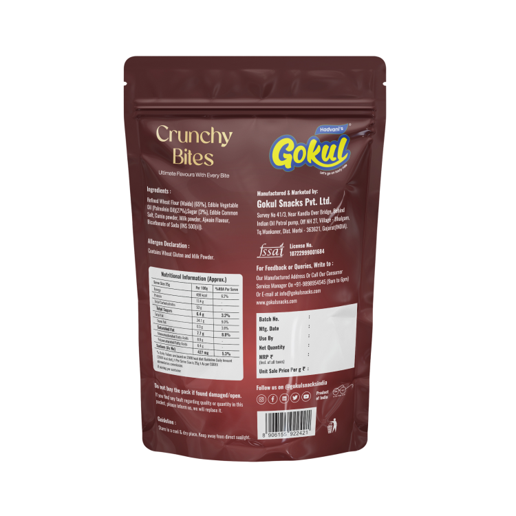 Crunchy Bites Standy Pouch